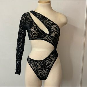 See-through Lace One piece